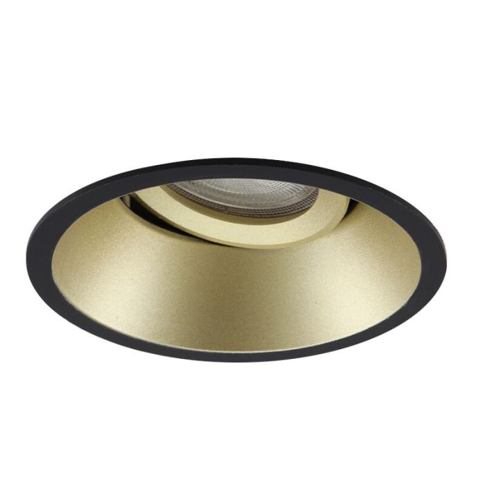 Aluminium Einbaustrahler Gold, Tyron