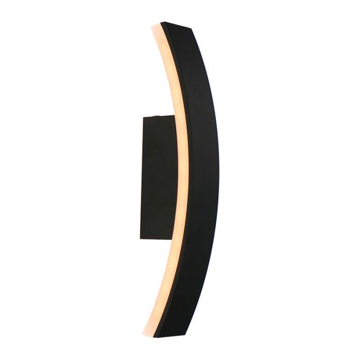 Anthrazit moderne Außenleuchte Aluminium, Nayomi, 7,5W, 3000K LED, IP54