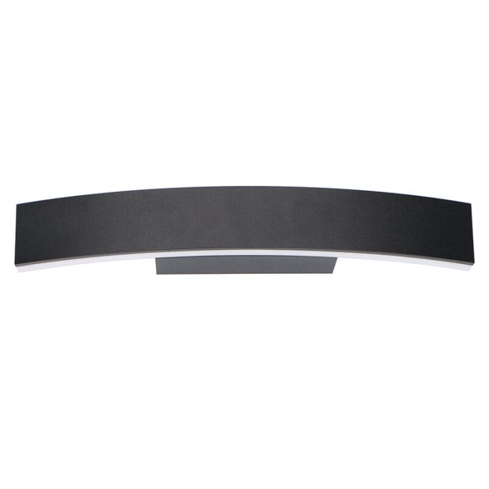 Anthrazit moderne Außenleuchte Aluminium, Nayomi, 7,5W, 3000K LED, IP54