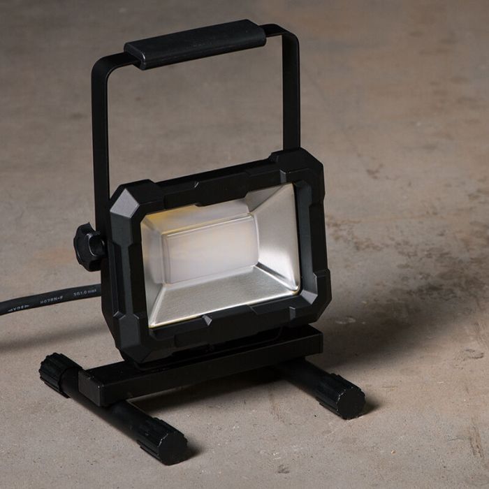 Schwarze Arbeitsscheinwerfer Aluminium, Branko, 30W, 4000K LED, IP65
