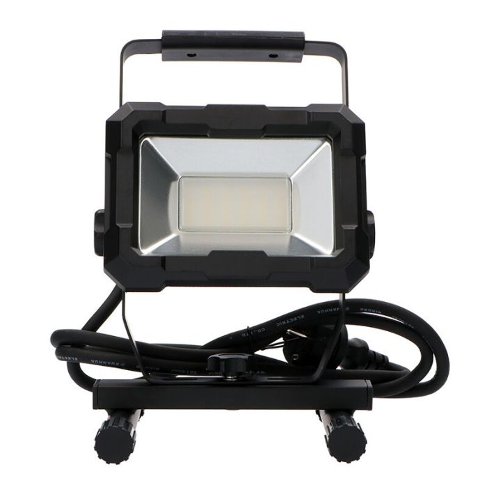Schwarze Arbeitsscheinwerfer Aluminium, Branko, 30W, 4000K LED, IP65