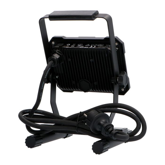Schwarze Arbeitsscheinwerfer Aluminium, Branko, 30W, 4000K LED, IP65