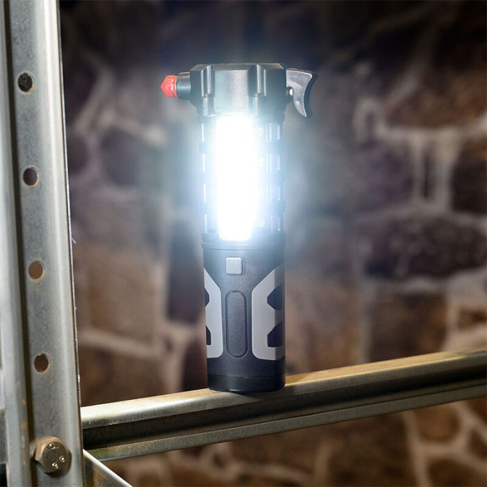 Schwarze Handlampe Kunststoff, Charley, 3W, 6500K LED