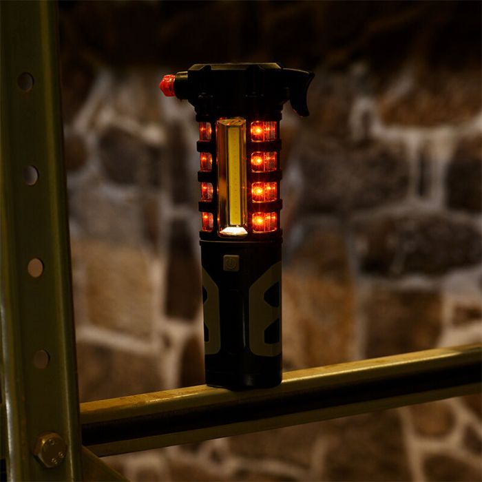 Schwarze Handlampe Kunststoff, Charley, 3W, 6500K LED