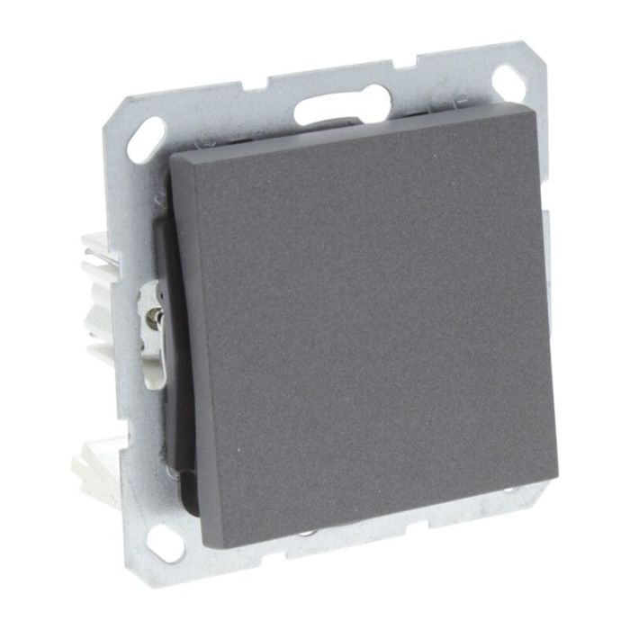 Q-Link S-Line Schalter Eingebauter Schalter, Schwarz / Anthrazit