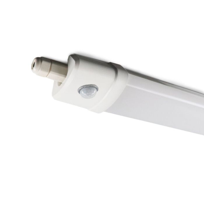 150 cm wasserfeste LED Werkstatt Deckenleuchte - Gaev - Mit Bewegungssensor - 50W - 6000K - IP65