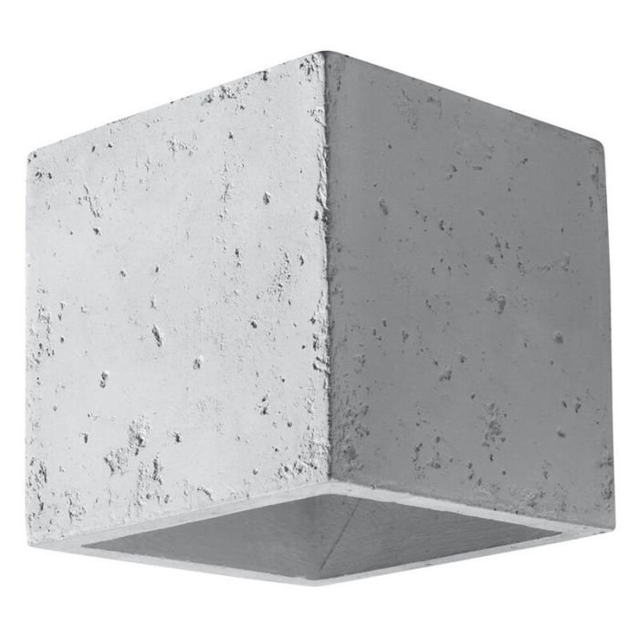 Beton Up down Wandleuchte Grau, Andro