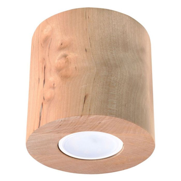 Holz Aufbauspot Braun, Amely