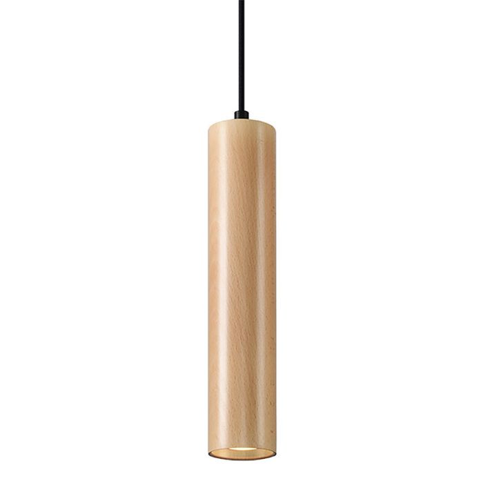 Holz Pendelleuchte Braun, Francina