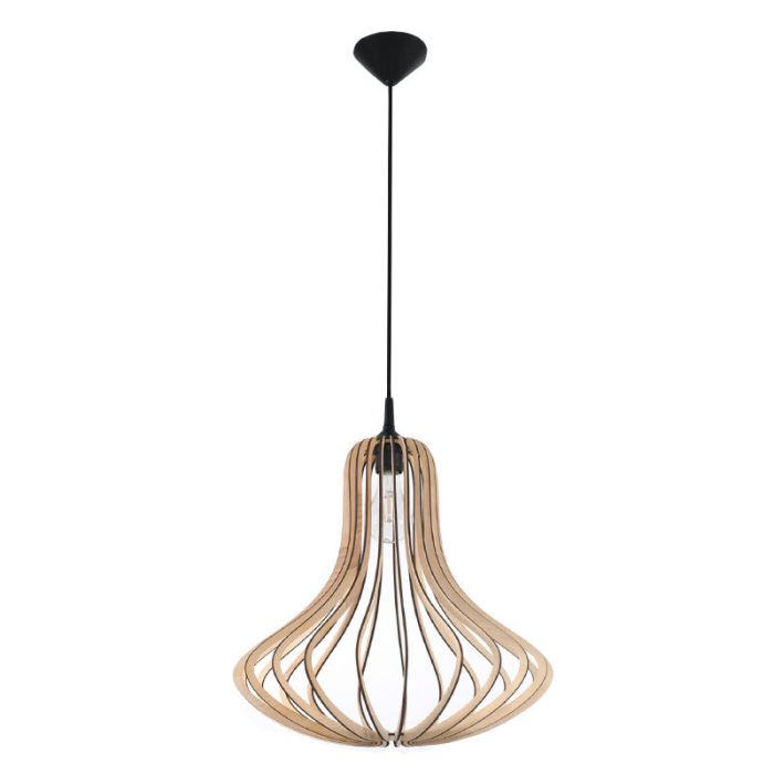 Holz Pendelleuchte Braun, Grada