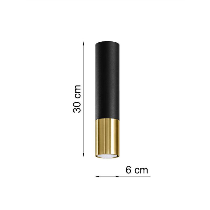 Aluminium Aufbauspot Gold, Hediye