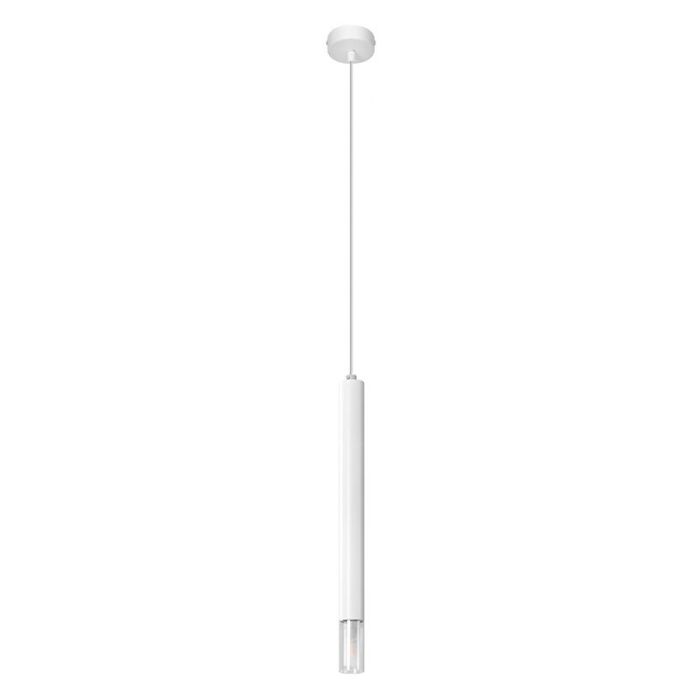 Glas Pendelleuchte Weiß, Ishani
