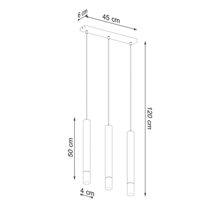 Glas Pendelleuchte Weiß, Ishani