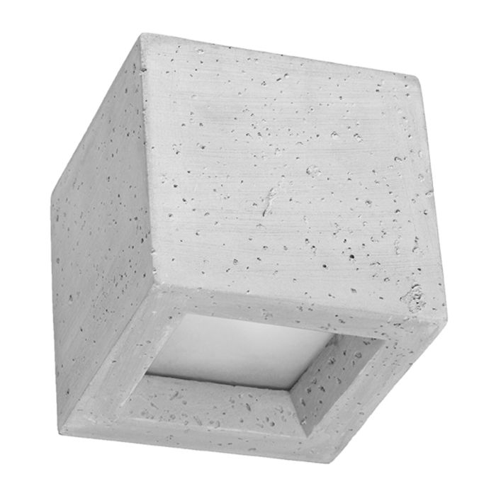 Beton Up down Wandleuchte Grau, Caitlin