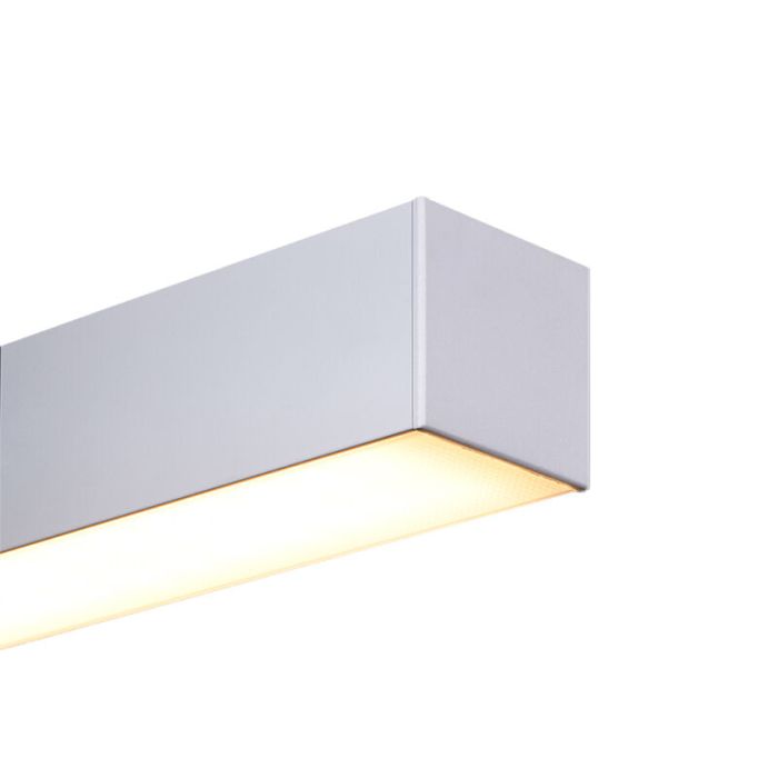 Aluminium Wandleuchte Weiß, Mascha, 31W, 3000K LED