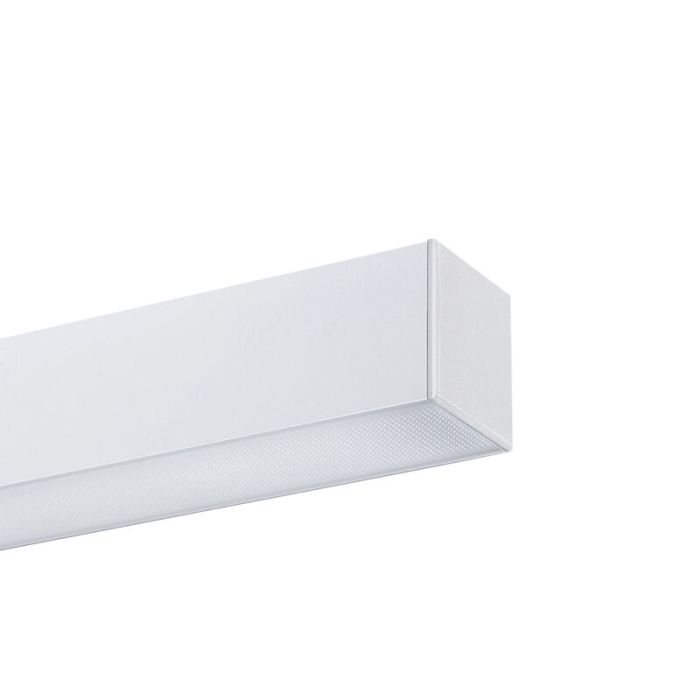 Aluminium Deckenleuchte Weiß, Mascha, 38W, 3000K LED