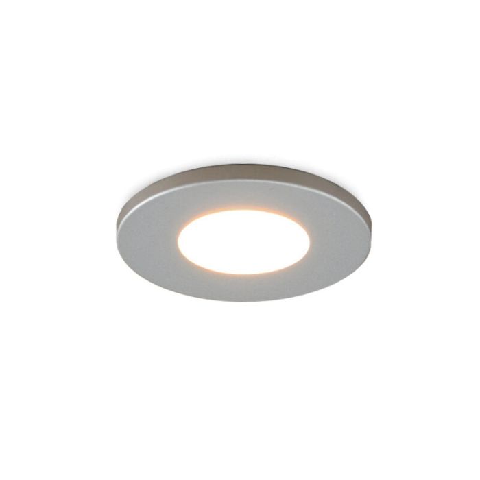 3 chrom Einbaustrahler Terrassenüberdachung Dico, IP65, inkl. Anschlussset und Fernbedienung