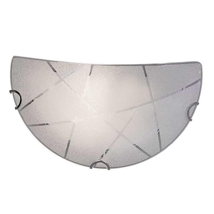 Weiße Wandleuchte Modern, Fortes