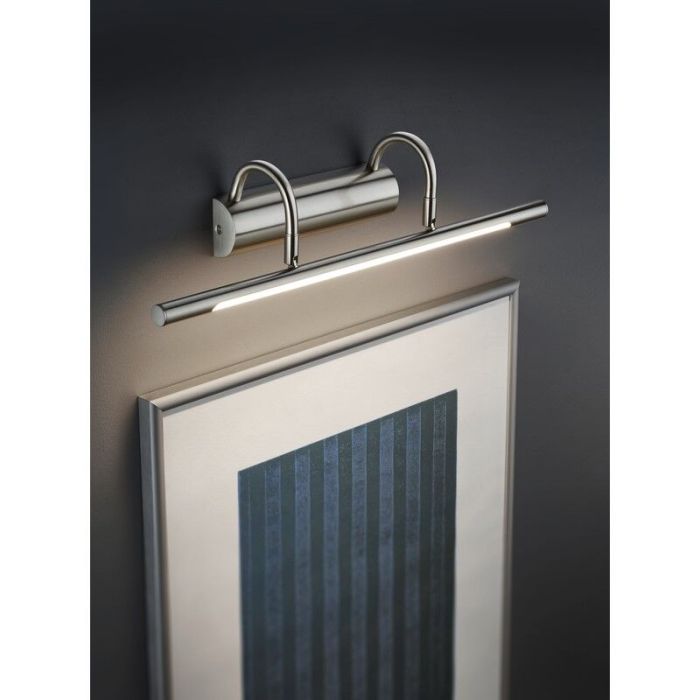 Nickel Bildbeleuchtung Antik, Marino, 8W, 3000K LED