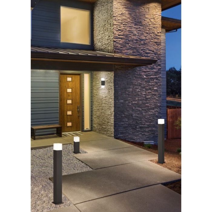 Anthrazit Außenleuchte Aluminium, Sodbury, IP44