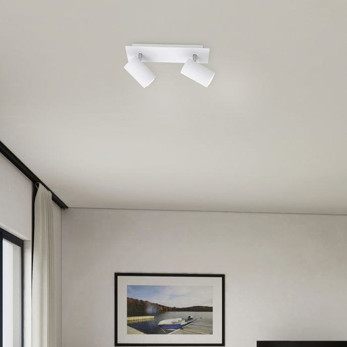 Weiße Deckenstrahler Modern, Kaso