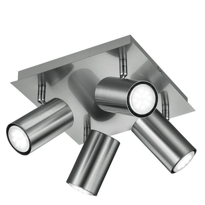 Nickel Deckenstrahler Modern, Kaso