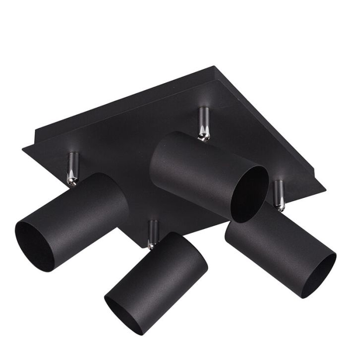 Schwarze Deckenstrahler Modern, Kaso