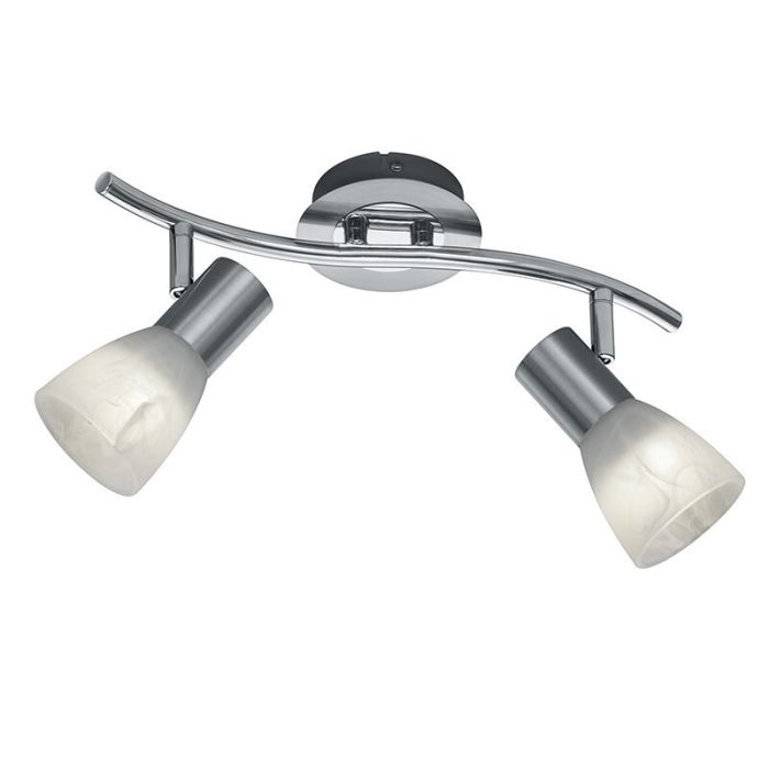 Nickel Deckenstrahler Modern, Gustav
