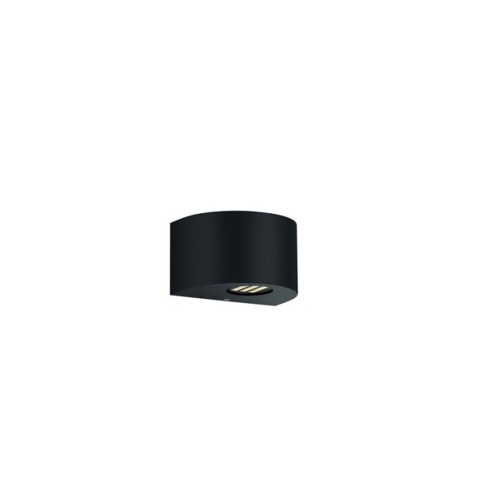Schwarze Außenleuchte Design, Sandkas, 2W, 3000K LED, IP44