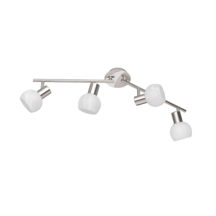 Nickel Deckenstrahler Modern, Benita
