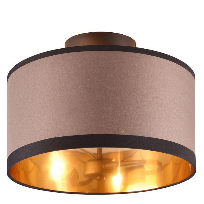 Taupe Deckenlampe Modern, Denley