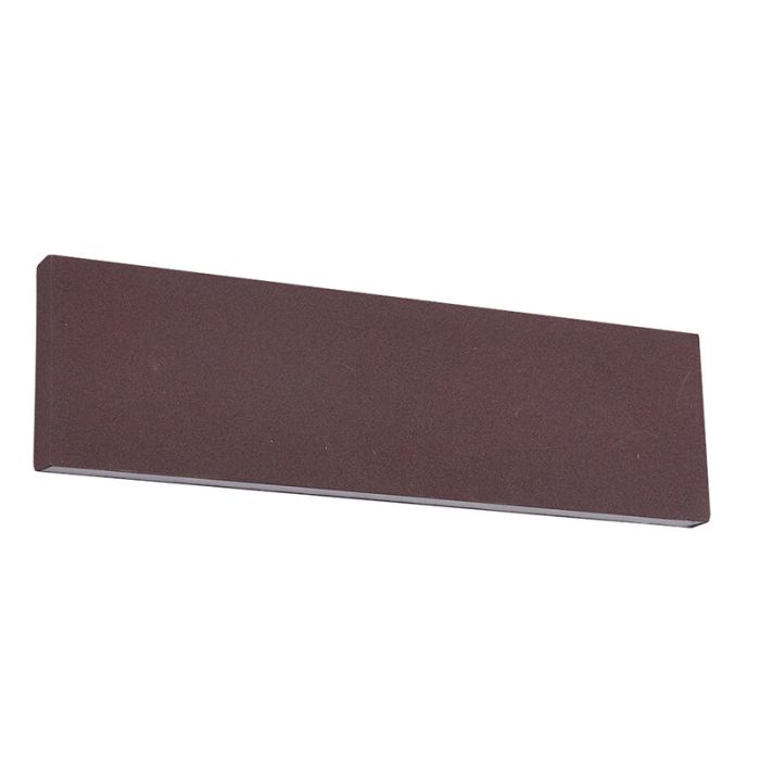 Rostfarbene Up down Wandleuchte Modern, Coscon, 6W, 3000K LED