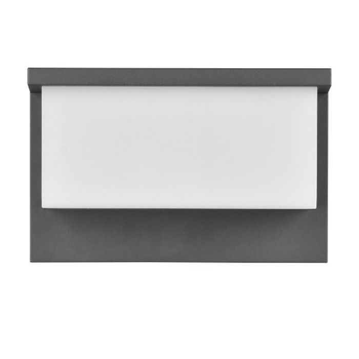 Anthrazit Außenleuchte Modern, Slimane, 13W, 3000K LED, IP54