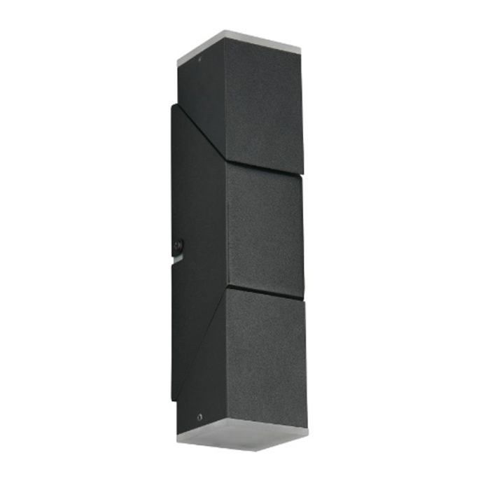 Schwarze Up down Wandleuchte Modern, Lok, 3W, 3000K LED
