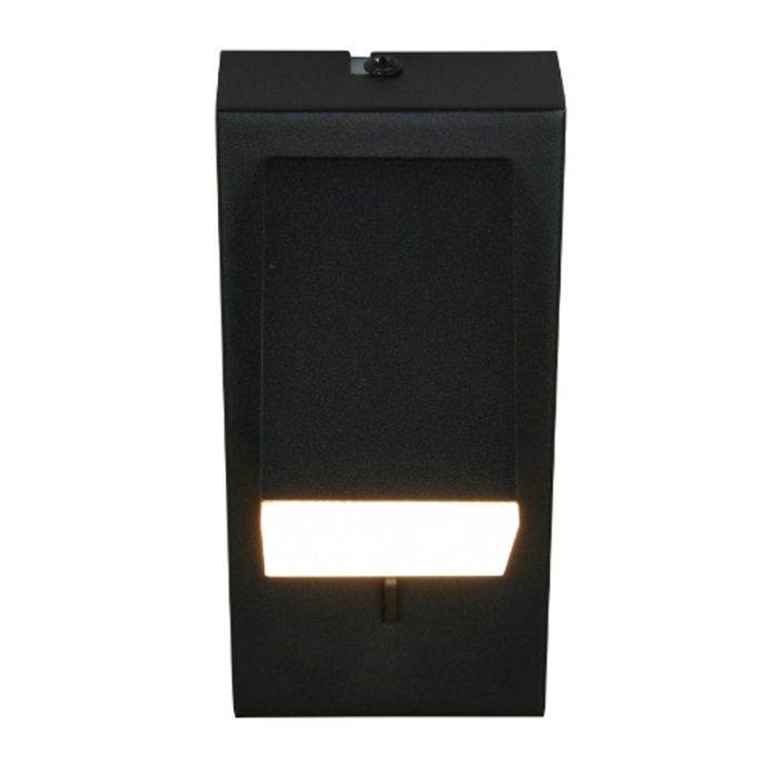 Schwarze Wandleuchte Modern, Lok, 3W, 3000K LED