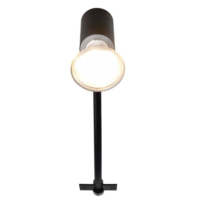 Schwarze Wandleuchte Badezimmer Modern, Martika, IP44