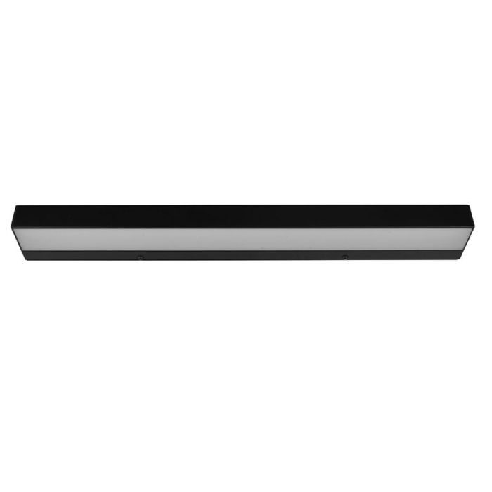 Schwarze Wandleuchte Badezimmer Modern, Basma, 8W, 3000K LED, IP44