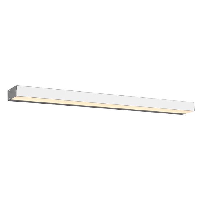 Chrom Wandleuchte Badezimmer Modern, Basma, 13W, 3000K LED, IP44