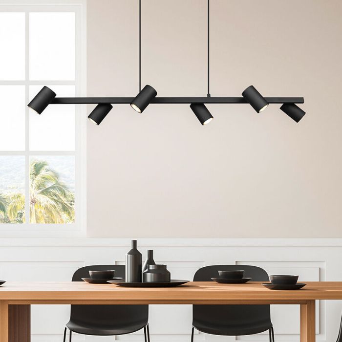 Schwarze Pendelleuchte Modern, Kaso