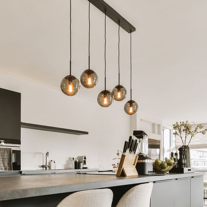 Anthrazit Pendelleuchte Modern, Resi