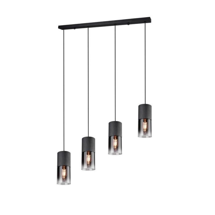 Graue Pendelleuchte Modern, Amadi