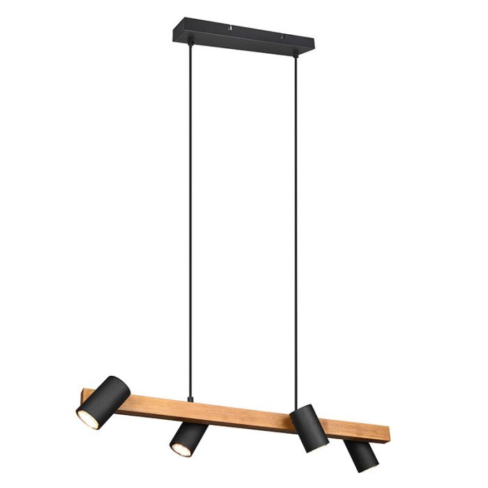 Schwarze Pendelleuchte Modern, Kaso