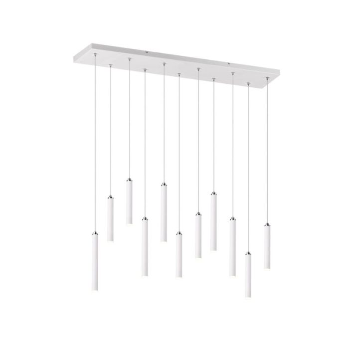 Weiße Pendelleuchte Modern, Jessamy, 2,5W, 3000K LED
