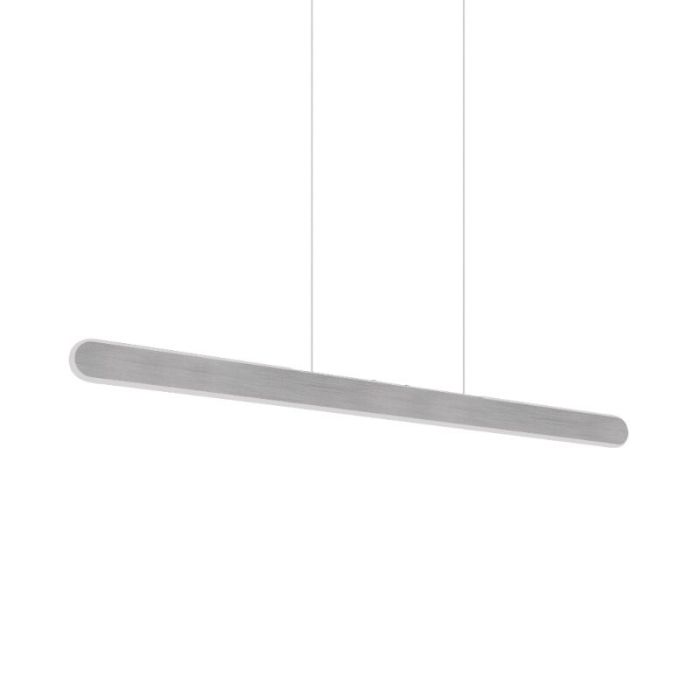 Chrom Pendelleuchte Modern, Dwayn, 28W, warm- bis kaltweiß einstellbare LED