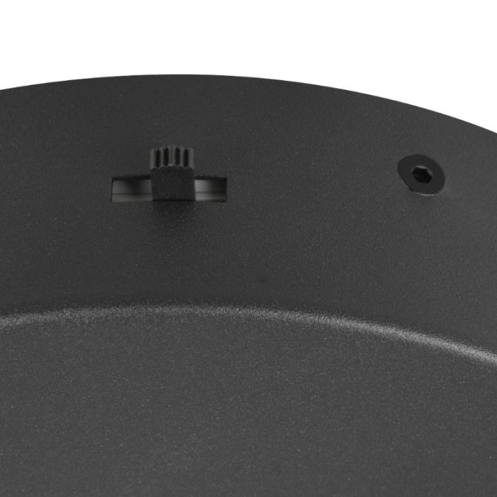 Schwarze Pendelleuchte Design, Teodore, 34W, White Switch LED, 3-stufig dimmbar