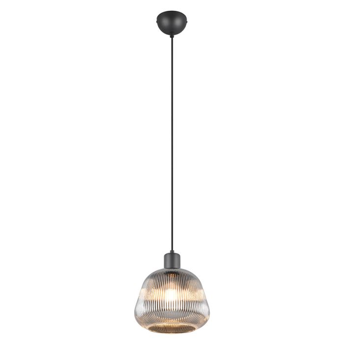 Schwarze Pendelleuchte Modern, Meriem