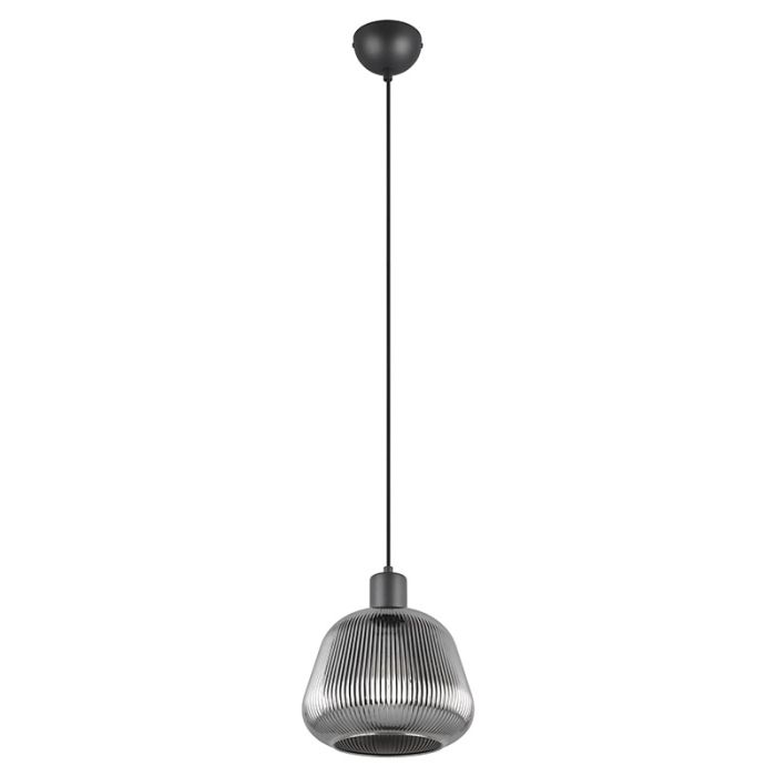 Schwarze Pendelleuchte Modern, Meriem