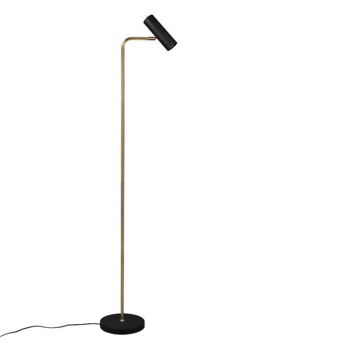 Messing Stehlampe Modern, Kaso, mit Schalter