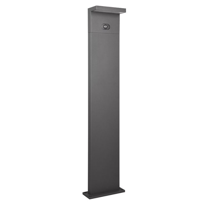 Anthrazit Solar Wegeleuchte Modern, Nesrin, 5W, White Switch LED, IP65