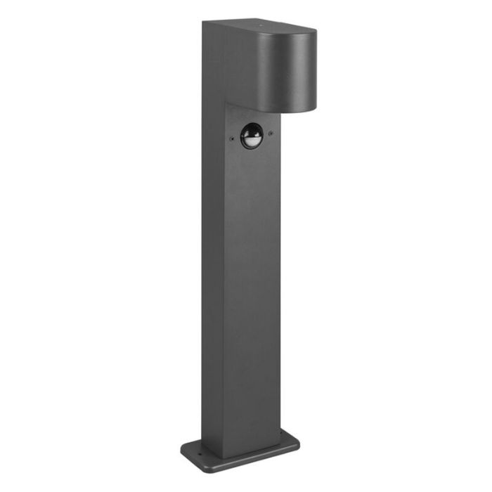 Anthrazit Wegeleuchte mit Bewegungsmelder Modern, Laurien, IP44